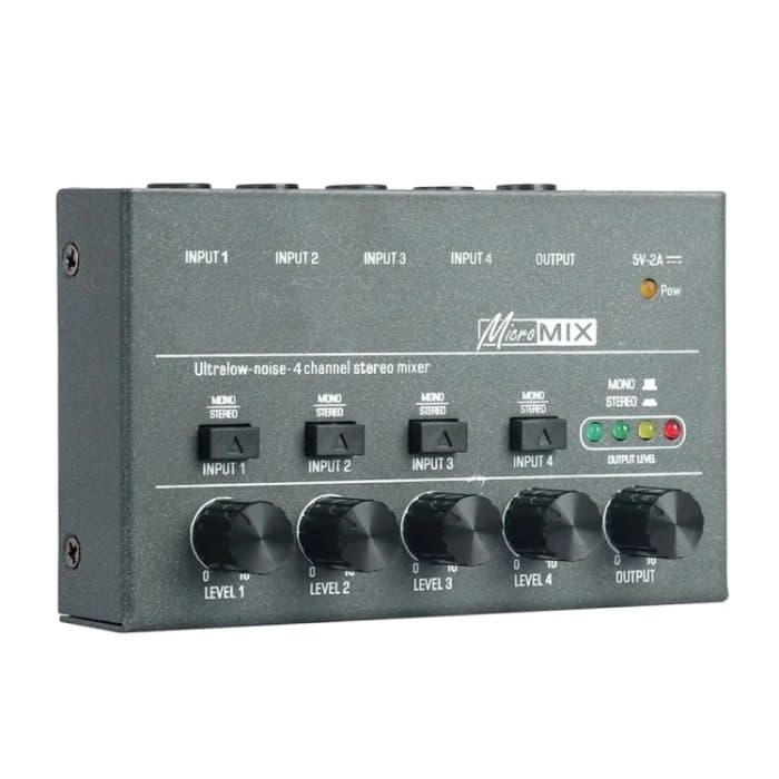 Mit Einkanal-Stereo-Umschaltung, Mini-Signal-Hybrid-Klein-Audio, 4 Way mixer, 6 Way Mixer, 8 Way Mixer – Bild 1