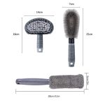 6 teile/satz Handschuhe Staub Reifen Pinsel Auto Reinigung Pinsel Set – Bild 3