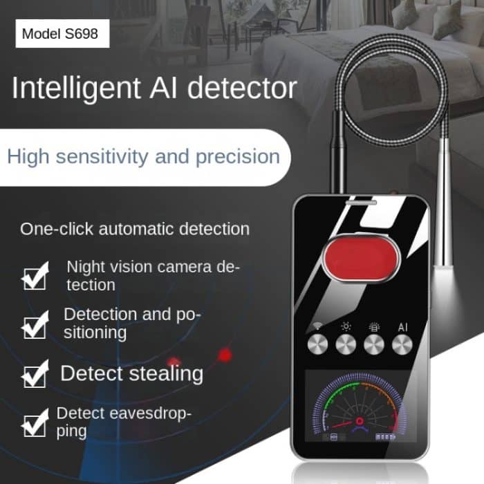 S698 Intelligenter GPS-Detektor Anti-Sneak Shooting Anti-Überwachungskamera-Detektor – Bild 7