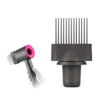 Für Dyson Haartrockner Wide Tooth Comb Glättungsdüse Hair Styler Tool
