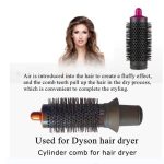 Für Dyson Airwrap Zylinderkamm-Haartrockner-Lockenaufsatz, 40mm Cylinder Comb Rose Red – Bild 5