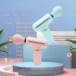 ZD8889 Mini Fasziengerät Muskelentspannung Massagestab Handheld Vibration Tragbare Massagepistole – Bild 2