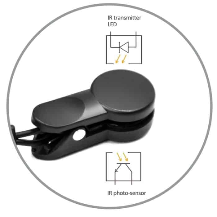 Ohrclip-Herzfrequenzsensor für Laufband und HRV-Monitor – Bild 4