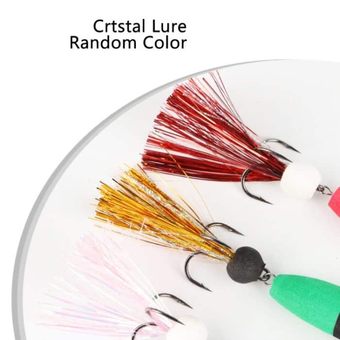 W.P.E PMG-M Schaumstoffhaken, weicher Wurmköder, drei Ankerhaken, gefälschte Köder, M – Bild 4