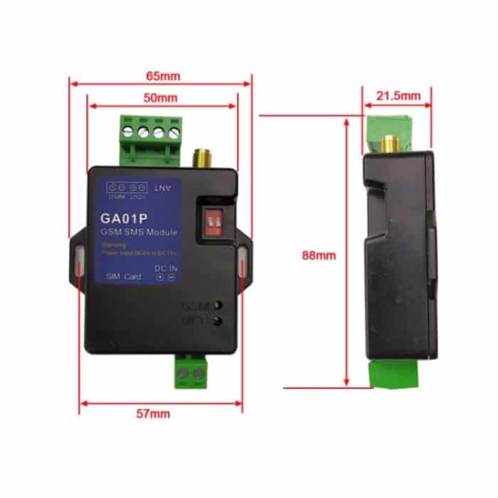 GA01P 2G Mini Intelligentes Abschalten / Stromausfall SMS-Telefonalarm – Bild 3
