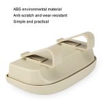 Multifunktionale Auto-Brillenbox, Auto-Sonnenschein-Brett, Tickets, Brillenklemme, Back Double Snap Grey, Back Double Snap Beige, Back Double Snap Black, Back Double Snap Red – Bild 5