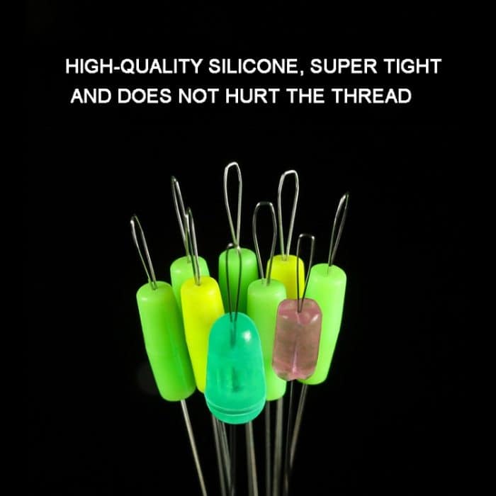 50 Stück Trommeltyp Space Bean Angelzubehör für Angelruten, XS – Bild 4