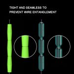 50 Stück Trommeltyp Space Bean Angelzubehör für Angelruten, XL – Bild 5