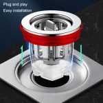 Badezimmer-Bodenentwässerung, Desodorierungsmittel, Dichtungsabdeckung, Innenkern, Toilette, universelles Anti-Insekten-Rohr – Bild 5