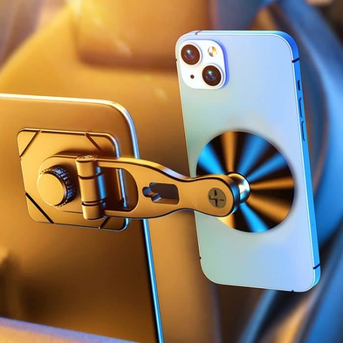 D29 Metall-Autotelefonhalter, schwebender Bildschirm, zusammenklappbar, magnetischer Telefonhalter, D29 – Bild 6