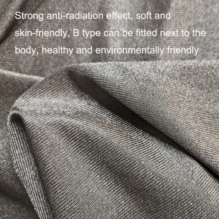 ZDY-1 Gestrickte Sterlingsilber-Faser Silberionen Weiches Anti-Strahlungs-Gewebe Antibakterielle Maske Stretch-Gewebe, Größe: 1 Quadratmeter – Bild 5