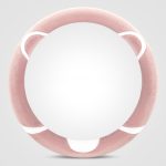 Auto-Lenkrad-Cartoon-Kurzflusen-Griffabdeckung, 38cm – Bild 6