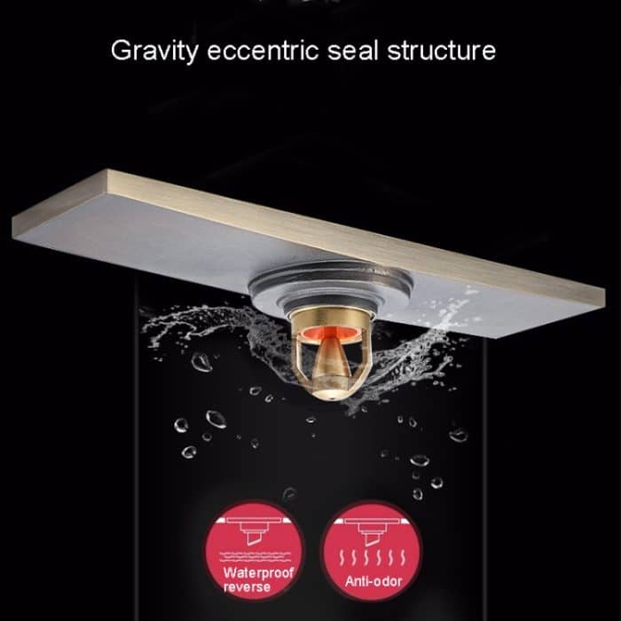 8 x 30 cm verlängerter Bodenablauf aus Vollkupferstreifen, Stil:, K8034 Chrome Plated+Black Straight Row, K8034 Chrome Plated+Copper Self Seal, K8034 Chrome Plated+5.5 Deep Water Seal, K8034 Chrome Plated+Magnetic Suspension... – Bild 5