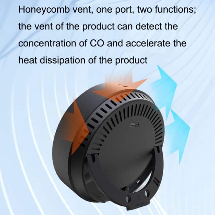 PTH-12 Infrarot-Kohlendioxid-Detektor Tragbares Instrument zur Überwachung der Temperatur und Luftfeuchtigkeit der Luftqualität – Bild 4