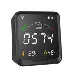 PTH-9CW Wifi Intelligenter Infrarot-CO2-Detektor Luftqualitätsdetektor Heimtemperatur- und Luftfeuchtigkeitsmesser – Bild 2