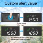 PTH-9CW Wifi Intelligenter Infrarot-CO2-Detektor Luftqualitätsdetektor Heimtemperatur- und Luftfeuchtigkeitsmesser – Bild 4