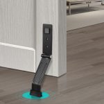 Magnetischer Türstopper mit Pedal zum Öffnen und Schließen der Tür für die Unterseite der Tür, Magnetic Door Stopper Black, Magnetic Door Stopper White