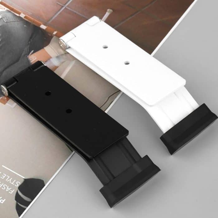 Magnetischer Türstopper mit Pedal zum Öffnen und Schließen der Tür für die Unterseite der Tür, Magnetic Door Stopper Black, Magnetic Door Stopper White – Bild 2