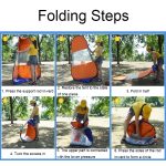 ZL8801 Einzelnes faltbares Outdoor-Angel-Regenschutz-Sonnenschutzzelt mit Doppeltüren, ZL8801 (Green), ZL8801 (Blue), ZL8801 (Camouflage), ZL8801 (Orange) – Bild 7