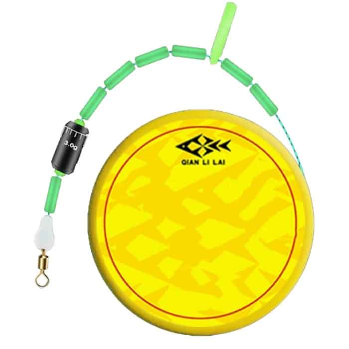 10 Rollen Outdoor Angeln Anti-Tangle Spotted Invisible Line Set mit Skala, 5.4m – Bild 2