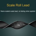 10 Rollen Outdoor Angeln Anti-Tangle Spotted Invisible Line Set mit Skala, 5.4m – Bild 6