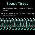 10 Rollen Outdoor Angeln Anti-Tangle Spotted Invisible Line Set mit Skala, 7.2m – Bild 3