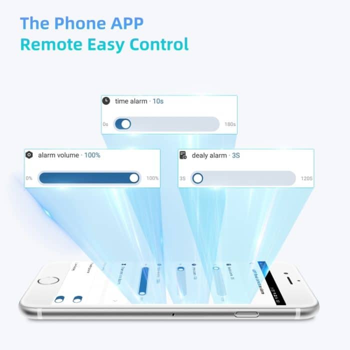 Tuya WIFI Ton- und Lichtwasser-Immersionsalarm Lecksensor Überlaufalarm-Detektor – Bild 6