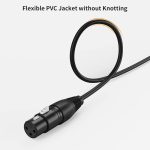 3,5 mm auf Caron-Buchse, Soundkarte, Mikrofon-Audiokabel, Länge:, 0.5m, 1m, 1.5m, 2m, 3m, 5m, 10m, 15m – Bild 8