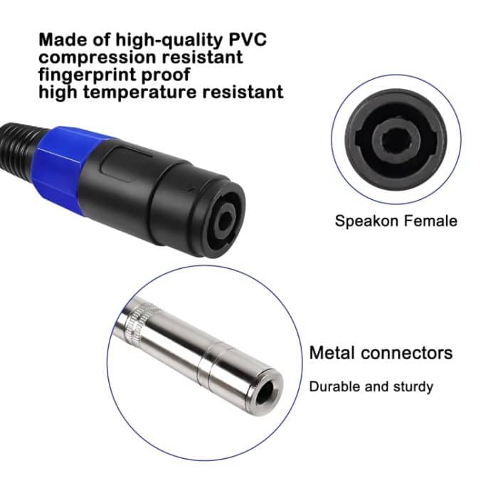 Audio Kabel, 4 Core Ommus Female To 6.35mm Female, 4 Core Ommus Female To 6.35mm Male – Bild 4