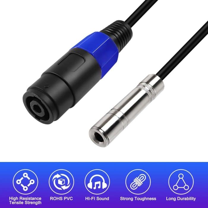 Audio Kabel, 4 Core Ommus Female To 6.35mm Female, 4 Core Ommus Female To 6.35mm Male – Bild 6