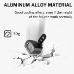 Fahrradscheinwerfer Doppelt T6 Lampenperlen + 16 LED Rücklicht Set Wiederaufladbares Helmwarnlicht – Bild 4