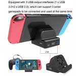 Für Nintendo Switch / Switch OLED SW300 HDMI Video Casting Konverter Lüfter Basis Ladegerät, Cooling Fan Base Charger – Bild 5
