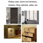 Tuya WiFi Ton- und Lichttür Magnettüren Windows-Alarmszenenverknüpfung APP-Erinnerung – Bild 6