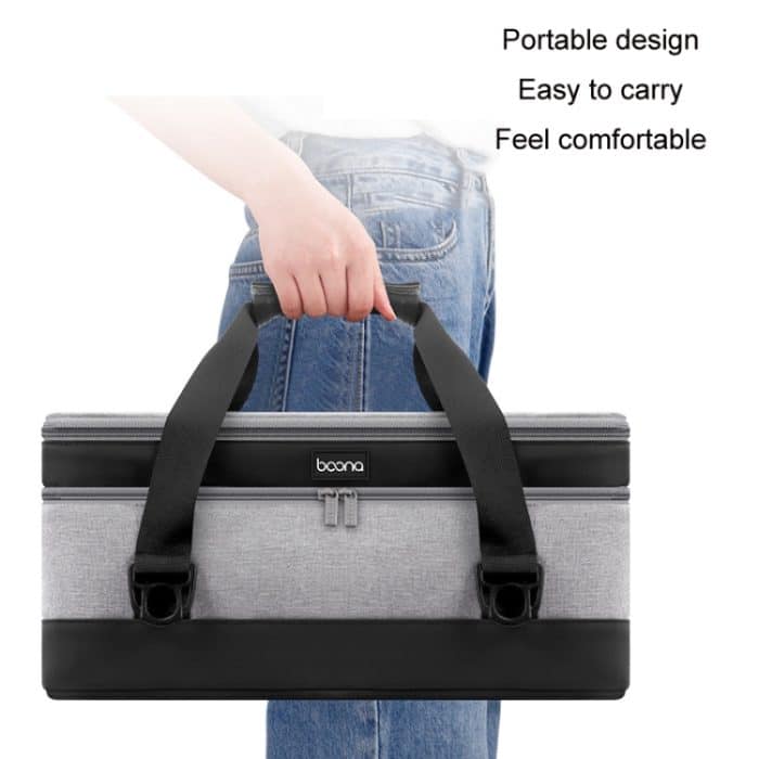 Baona für Dyson Milbenentfernungsinstrument, multifunktionale Staubsauger-Aufbewahrungstasche, Stoff:, Oxford Cloth, Leather – Bild 5