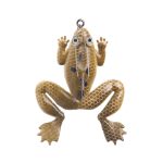 HENGJIA FO100 10 Stück Anti-Hanging Bottom Floating Frog Black Fish Fake Bait Thunder Frog Bait, FO100 (Gray Black), FO100 (Dark Green), FO100 (Light Green) – Bild 4