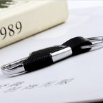 3 Stück Herren Auto PU + Metall Schlüsselanhänger Taille hängender Schlüsselanhänger, PU+Metal – Bild 4