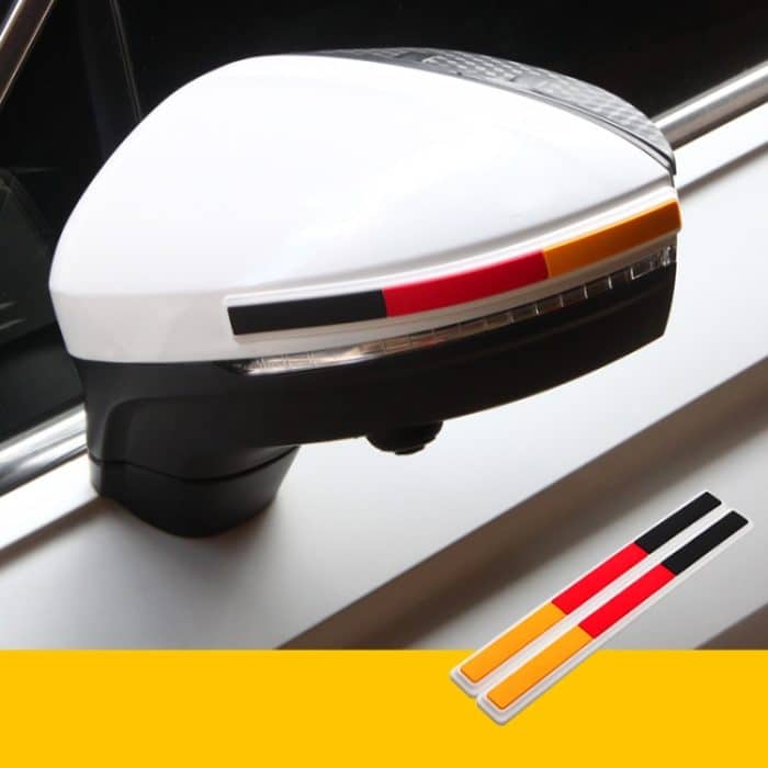 Auto-Rückspiegel-Tür-Seitendekoration, Antikollisions-Gummistreifen – Bild 1