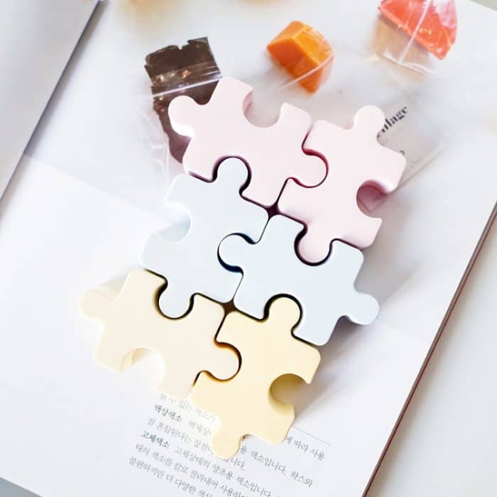 5pcs DIY Silikon-Eis-Gitter-Schokoladen-Puzzle-Keks-Werkzeuge – Bild 6