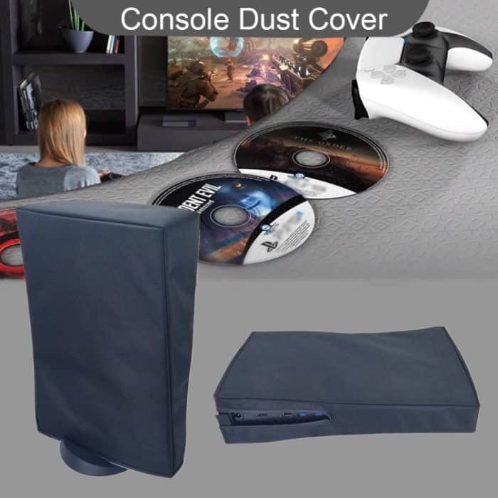 PS5-1 für Snoy PS5-Spielekonsole, wasser- und staubdichte Schutzhülle, (Vertical Black), (Vertical Gray), (Horizontal Black), (Horizontal Gray) – Bild 6