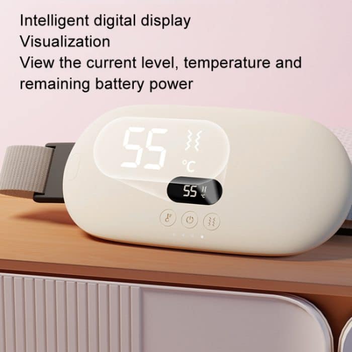 Intelligenter Massage-Wärmegürtel, digitales elektrisches Bauch- und Taillenmassagegerät, 2000mAh, 4000mAh – Bild 5