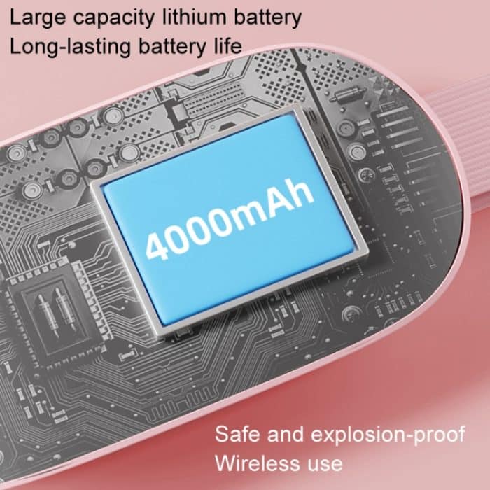 Intelligenter Massage-Wärmegürtel, digitales elektrisches Bauch- und Taillenmassagegerät, 2000mAh, 4000mAh – Bild 6