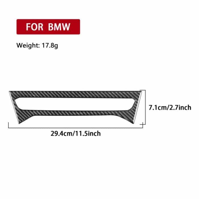 Für 2019–2024 BMW 8er G14 Universal-CD-Panel-Aufkleber für Links- und Rechtsantrieb – Bild 3