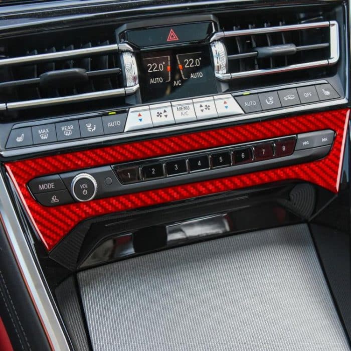 Für 2019–2024 BMW 8er G14 Universal-CD-Panel-Aufkleber für Links- und Rechtsantrieb – Bild 7