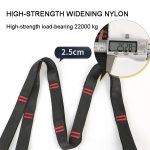XINDA 2 m Hängematte Sling + Quick Buckle Set Swing Rope Strap – Bild 4