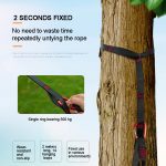 XINDA 2 m Hängematte Sling + Quick Buckle Set Swing Rope Strap – Bild 5