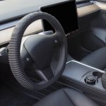 Rutschfeste, verschleißfeste Silikon-Lenkradabdeckung mit konkaver Spitze, 34-38cm – Bild 5