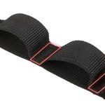 XINDA Outdoor Klettern Daisy Chain Rope Sling Strap Abseilen bergab, 25cm Red, 52cm Black – Bild 3
