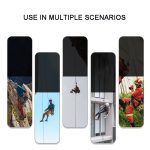 XINDA Outdoor Klettern Daisy Chain Rope Sling Strap Abseilen bergab, 25cm Red, 52cm Black – Bild 4