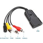 K13W HDMI zu AV 1080P HD-Konverter, Kabellänge: 0,5 m, K13W HDMI to AV – Bild 5