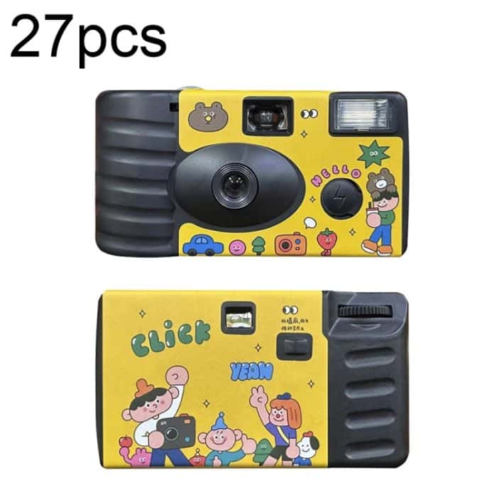 TBD0603471001.jpg Retro-Filmkamera, wasserfest, Cartoon-Dekoraufkleber, ohne Kamera, 27pcs Click, 27pcs LFANI, 24pcs Illustration, 27pcs Illustration, 27pcs Happy Day, 27pcs Holidays, 18pcs Sking, 12pcs Cheers, 27pcs Friend, 27pcs New Year, 18pcs Red Good Luck... – Bild 1